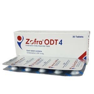 Zofra ODT 4 mg Orally Dispersible Tablet