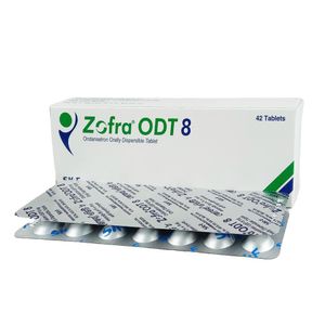 Zofra ODT 8 mg Orally Dispersible Tablet