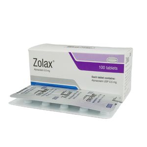 Zolax 0.5 mg Tablet