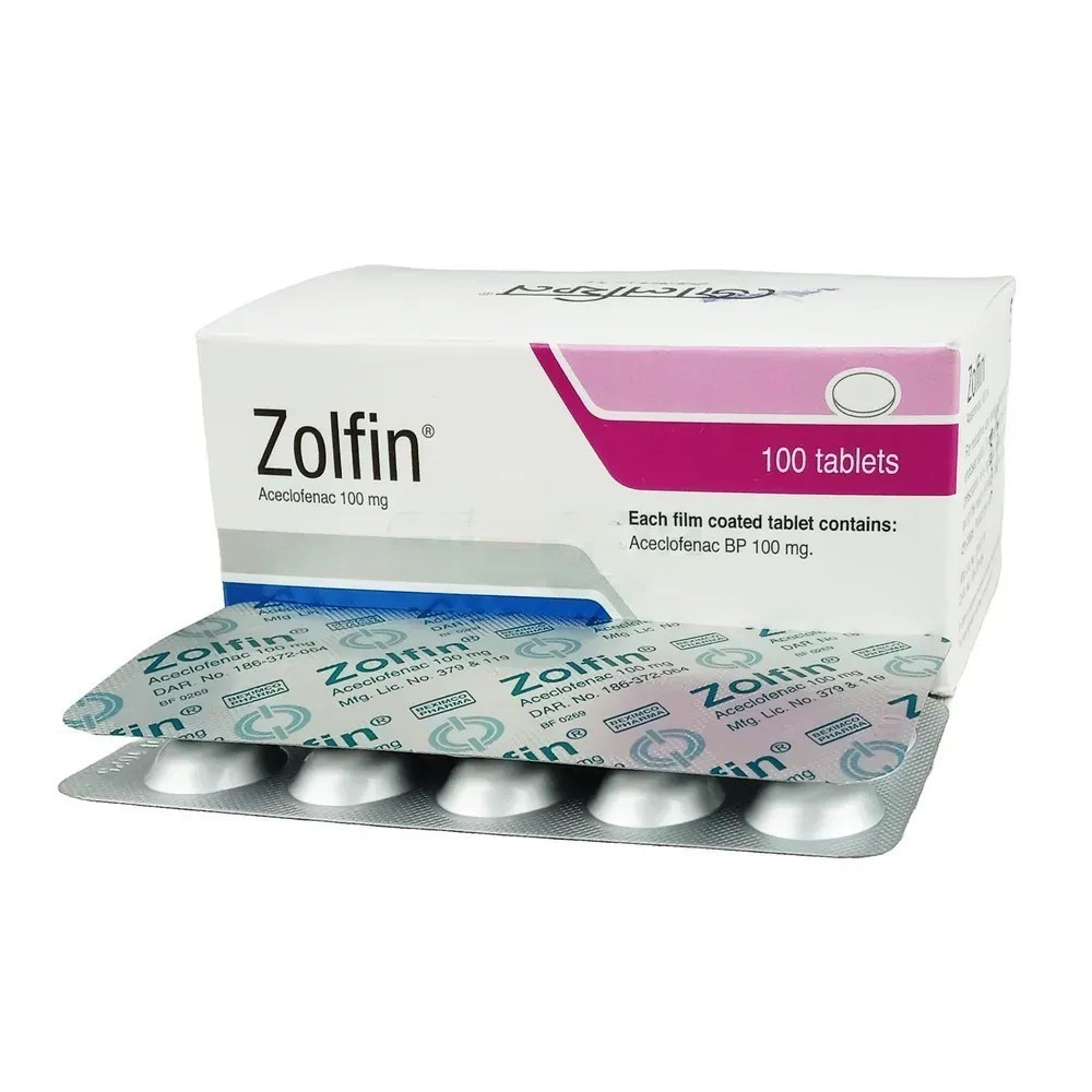 Zolfin 100 mg Tablet