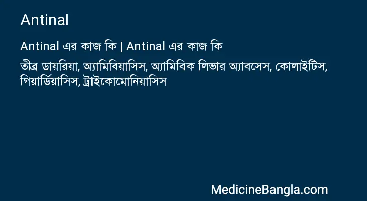 Antinal in Bangla