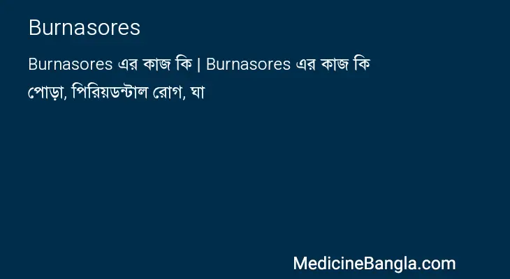 Burnasores in Bangla