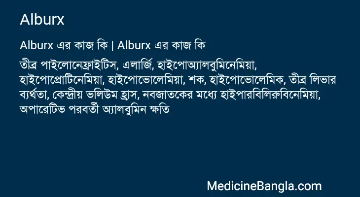 Alburx in Bangla