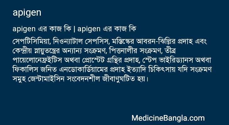 apigen in Bangla