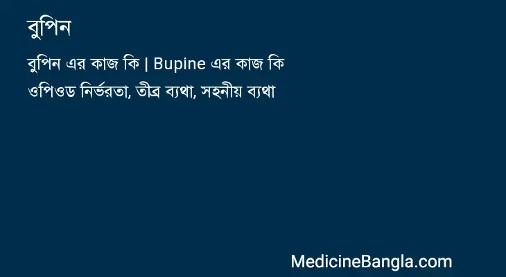 বুপিন in Bangla