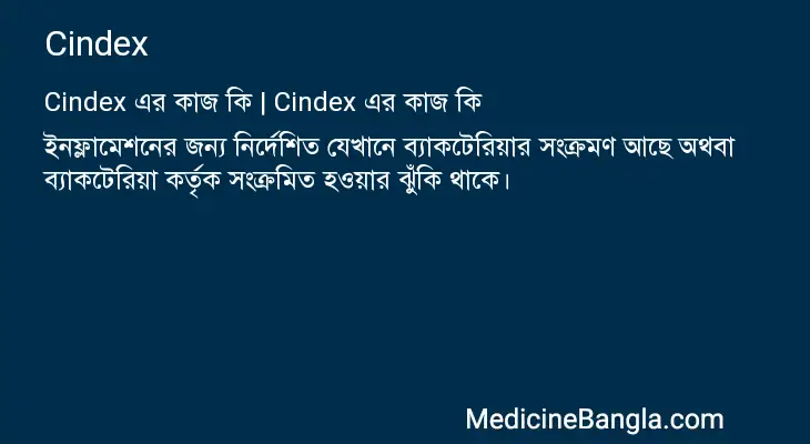 Cindex in Bangla