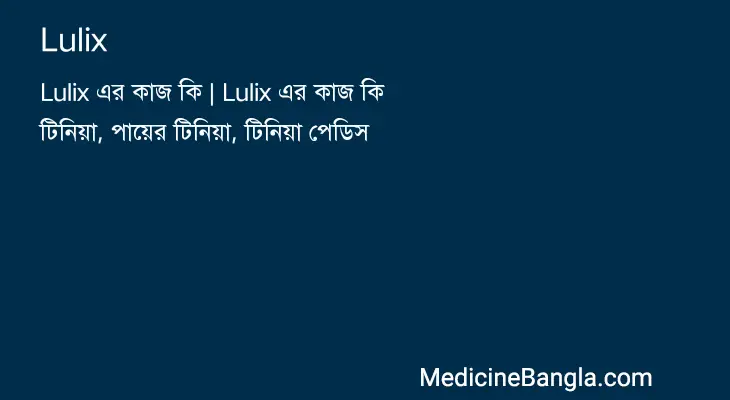 Lulix in Bangla