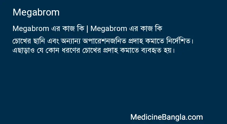 Megabrom in Bangla