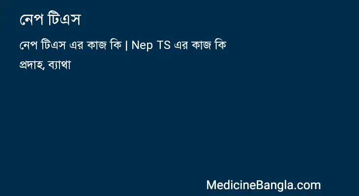 নেপ টিএস in Bangla