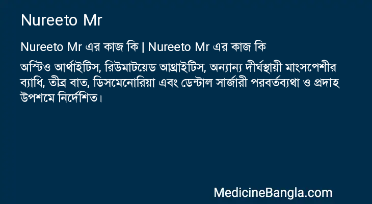 Nureeto Mr in Bangla