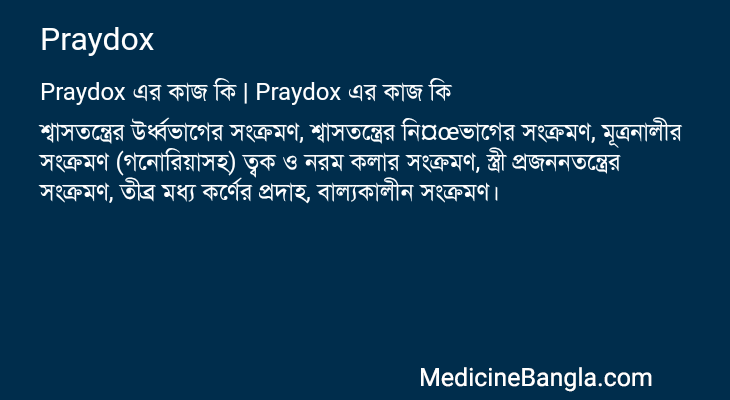 Praydox in Bangla