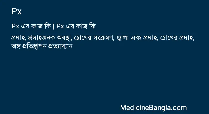 Px in Bangla