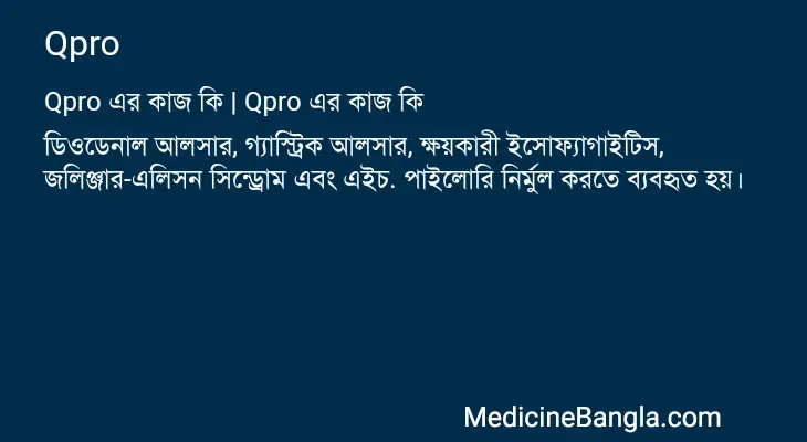 Qpro in Bangla