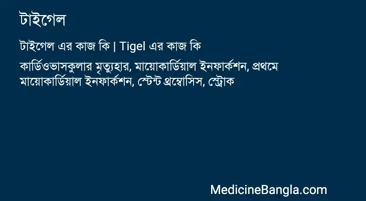 টাইগেল in Bangla