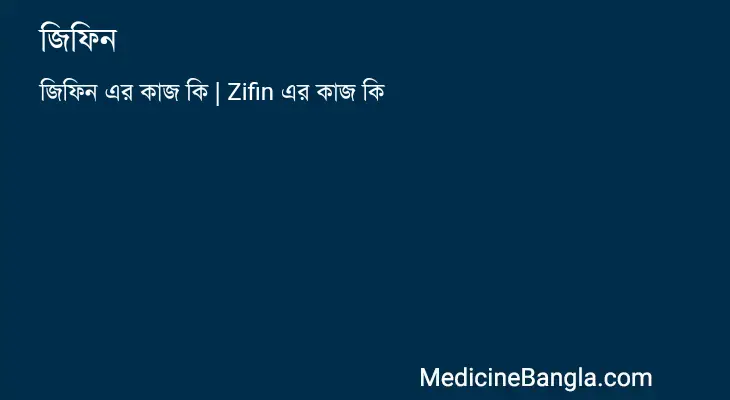 জিফিন in Bangla