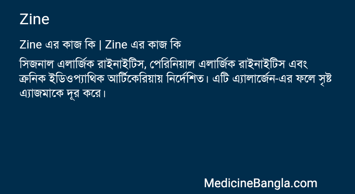 Zine in Bangla